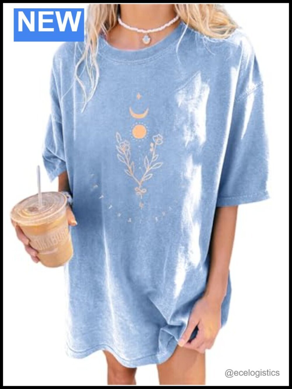 Oversized Graphic T-Shirt Casual Loose Fit Short Sleeve Tee